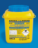  Sharps Container 6 Litre (Blue Safety Lid) (View larger image)