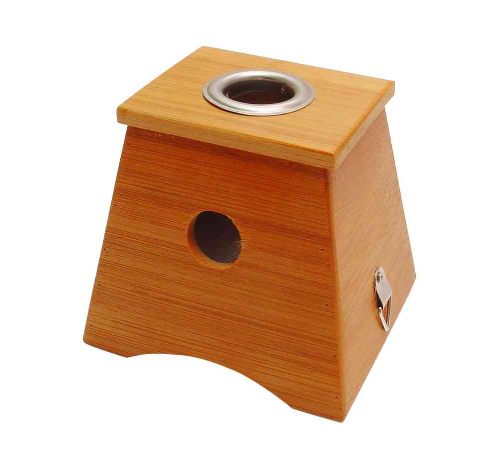  Wooden Moxa Box (Small: Single Moxa Stick Hole) (Wooden Moxa Box (Small: Single Smokeless Moxa Stick Hole))