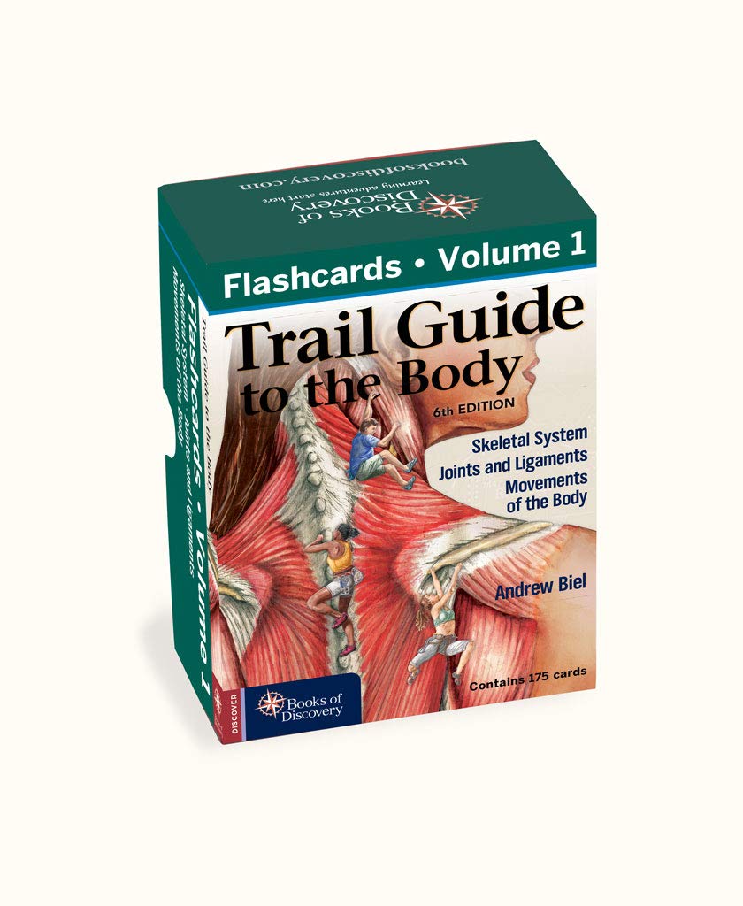  Trail Guide to the Body Flashcards - Volume 1: Ske (Trail Guide to the Body Flashcards - Volume 1: Skeletal System